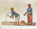 'The Lascar and the Naick', India, 1835 (c)