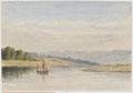'The Medway above Rochester Bridges', Kent, no date