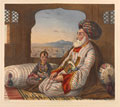 'Dost Mahommed King of Caubul and his Youngest Son'