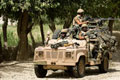 WMIK Land Rover, Pathfinder Platoon, 3rd Battalion, Parachute Regiment, Helmand Province, Afghanistan, 2006
