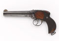 Lancaster .455 inch four-barrelled breechloading pistol, 1890 (c)