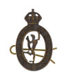 Collar badge, Lieutenant-Colonel P E Nolan, Royal Corps of Signals, 1929-1947