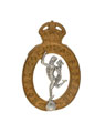 Cap badge, Royal Corps of Signals, 1920-1947