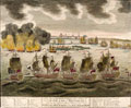 'An Exact Representation of the Taking of the Island of Trinidad (as they appear'd on the 17th February 1797) By Rear Adm Heny Harvey & Genl Ralph Abercromby, KB', 1800
