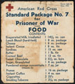 Prisoner of War Package List, 1941