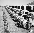 Lorries for the Soviet war effort, Iran, 1944