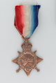 1914-15 Star awarded to Private W Kelly, The Royal Dublin Fusiliers