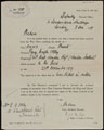 Army Form B.104 from the Infantry Record Office informing Mrs Ethel A Ottley of the death of her husband, 8 December 1917