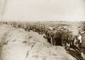 'German prisoners of war captured during the battle of the Menin Road', 1917
