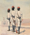'Sergeant and two Other Ranks from the 10th Sudanese Battalion', 1889 (c)