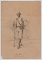 A soldier of the 10th Sudanese Battalion, 1889 (c)