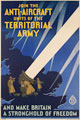'Join the Anti-Aircraft Units of the Territorial Army', 1938