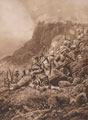 Piper George Findlater, The Gordon Highlanders, winning the Victoria Cross at the Battle of Dargai, 1897