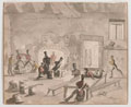Soldiers relaxing, 1832 (c)
