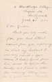 Letter by Edith Stevens to Eleanore Stephens, the wife of Colonel Reginald Stephens, thanking her for information about her husband's safety, 25 March 1915
