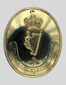 Shoulder belt plate, officer, 18th (Royal Irish) Regiment of Foot, 1790-1805 (c)