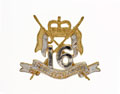 Cap badge, officer, 16th/5th The Queen's Royal Lancers, 1980 (c)