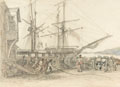 'Landing of the R. Horse Artillery on the Bosphorus, 3rd May 1854'