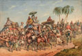 'Rear Guard and Baggage of Army in India', 1857 (c)