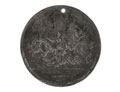 Pewter medal commemorating the Peterloo Massacre, 1819