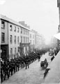4th Battalion, The Royal Munster Fusiliers, marching to church, Tralee, June 1904
