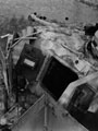 A German Mk IV Special tank destroyed in Italy, 1943