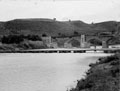 Bailey and Pontoon bridges over the River Biferno, Italy, October 1943