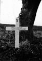 Grave marker of Trooper Leslie Ernest Cutler, 'C' Squadron, 3rd County of London Yeomanry (Sharpshooters), 1943