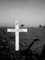 Grave marker of Lance Corporal Alfred James Hancock, 'B' Squadron, 3rd County of London Yeomanry (Sharpshooters), 1943.