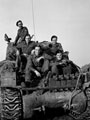 Sherman tank and crew, C Squadron, 3rd/4th County of London Yeomanry (Sharpshooters), 1944 (c)