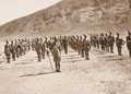 Hazara Pioneers parade prior to disbandment, Quetta, 1932