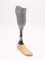 Right transtibial leg prosthesis with Endolite Echelon foot, 2013 (c)