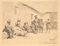 'Lahore. Div. Ambulanciers Indiens (Ferme de M Réant) - à Isbergues',15 November 1915