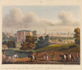 'The City of Brussels, from the entrance to the Foret de Signe', 1815