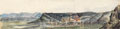'From the citadel of Schumla town and Balkan range', 1854 (c)