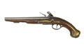Flintlock .579 inch pistol owned by Colonel Charles Churchill, 10th Regiment of Dragoons, 1742