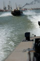 21 Engineer Regiment Boat Troop training on the Shatt al-Arab Waterway, Iraq, 2005