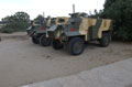 Saxon armoured personnel carriers in Cyprus, 2002