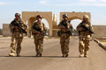 9th/12th Royal Lancers (Prince of Wales's) conducting patrol in Al Amarah, Iraq, November 2003