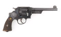 Smith and Wesson .455 in Mk II New Century Conversion revolver, Lieutenant A Cooper of the Bedfordshire Regiment, 1915 (c)