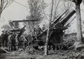 Loading a 15-inch howitzer at Englebelmer Wood on the Somme, 7 August 1916