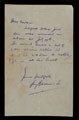 Letter to Private Alfred Price's mother informing her that her son had been wounded on 14 July 1916