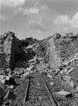 Demolished tunnel near Randazzo, Sicily, 1943