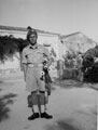 Regimental piper, 6th Battalion, The Royal Inniskilling Fusiliers, Sicily, 1943