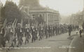 Public Schools Battalion Royal Fusiliers, marching, 1914