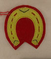Trade badge, Cavalry in Scarlet, other ranks, cavalry, sealed pattern, 1912