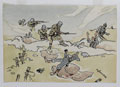 'Loos Battle, 5th Camerons in the Hohenzollen Redoubt, 25th September 1915'