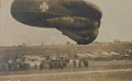A German observation balloon, 1917 (c)