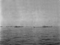 'Convoy en route to Sicily. L.S.T.s towing pontoons', D-Day, Sicily, 10 July 1943