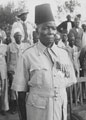 Sergeant Walisema being decorated, 1939-45 (c)